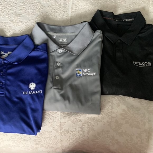 Various Other - PGA Golf Polo Shirts (3) Tiger Woods